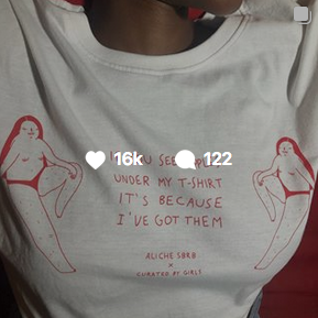 Feminist tshirt curatedbygirls alice arcangeli