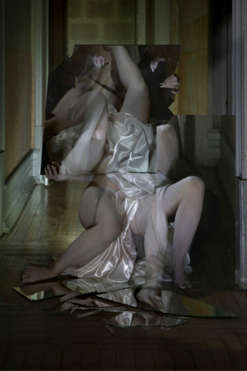 REBECCA FONTAINE-WOLF "The Devil’s Muse (Collage)"