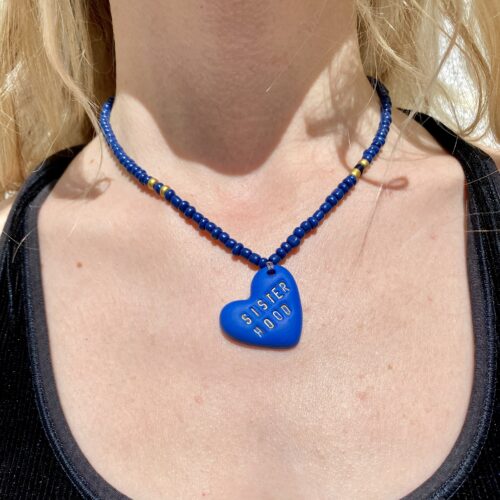 SISTERHOOD (blue / heart shaped) - Image 3