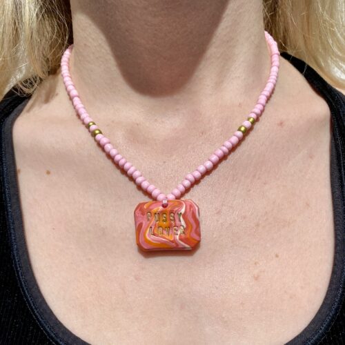 PUSSY LOVER (orange tie & dye) - Image 3