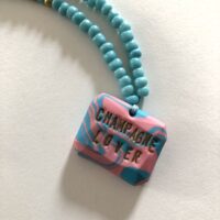 CHAMPAGNE LOVER (Blue/Pink tie & dye)
