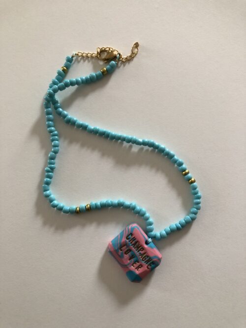 CHAMPAGNE LOVER (Blue/Pink tie & dye) - Image 2